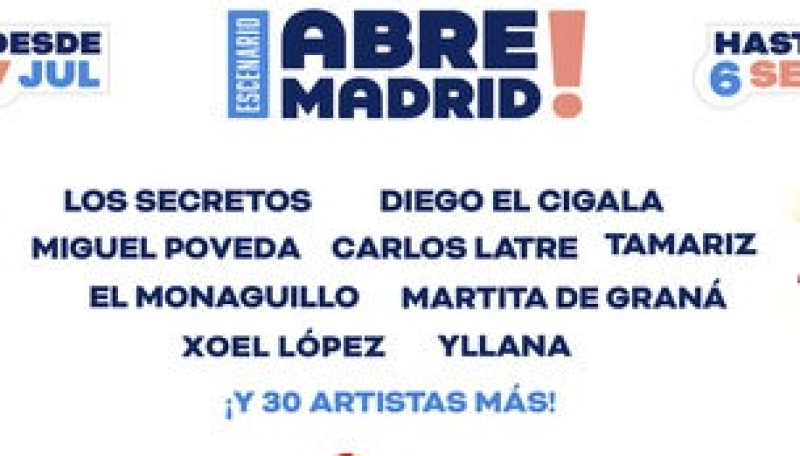 Abre Madrid, un nuevo espacio escénico arranca el próximo 7 de julio en IFEMA