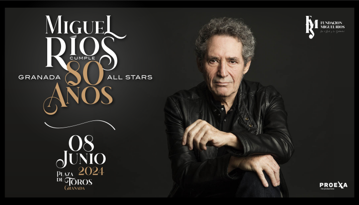 Miguel Ríos cumple 80 años. Granada All Stars