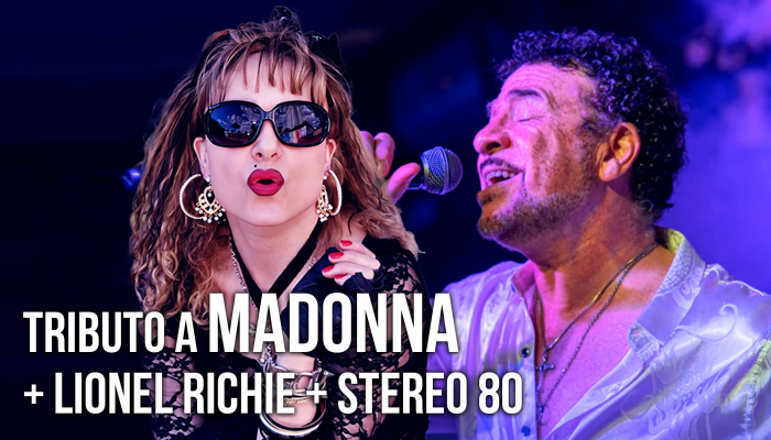 Tributo a MADONNA , LIONEL RICHIE & STEREO 80´s Band