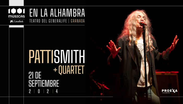 Patti Smith Quartet - Festival 1001 Músicas en la Alhambra