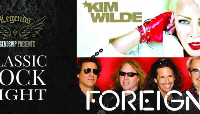 Classic Rock Night with Foreigner & Kim Wilde